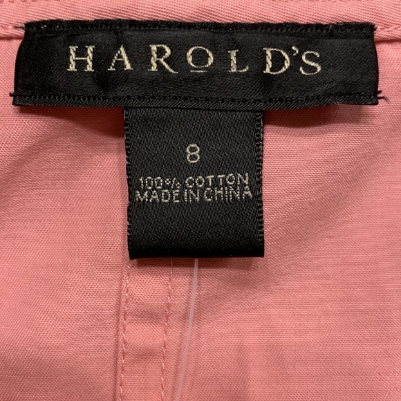 NWT - Harold’s dusty rose pink top - size 8 - Picture 3 of 4